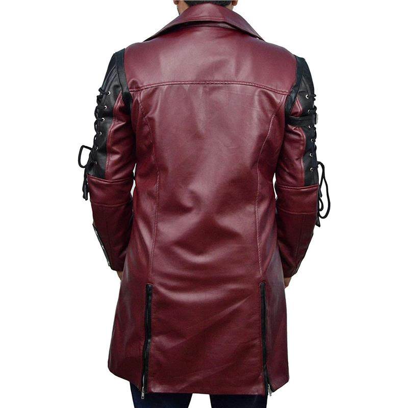 外贸男士万圣节中世纪服装朋克哥特风皮衣外套男W0012P160,男装皮衣,星座1217