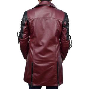 外贸男士万圣节中世纪服装 朋克哥特风皮衣外套男W0012P160图片
