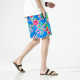 2025夏季新款男士沙滩短裤风新款休闲直筒短裤1217-K06-特15，男装牛仔裤，星座1217