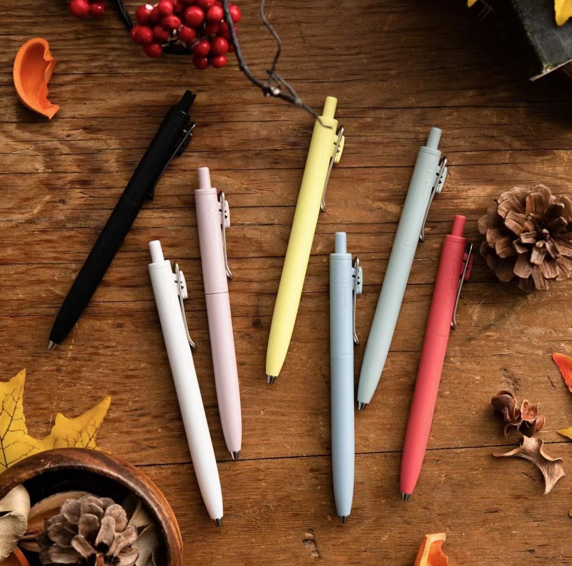 现货日本制三菱系列小浓芯中性笔