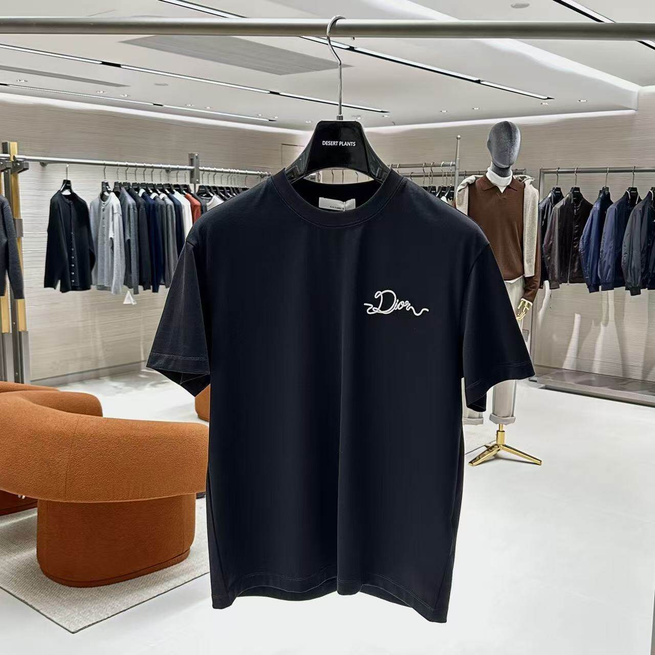 2026春夏新款潮牌男装男士短袖t恤圆领套头打底衫上衣半袖男1024