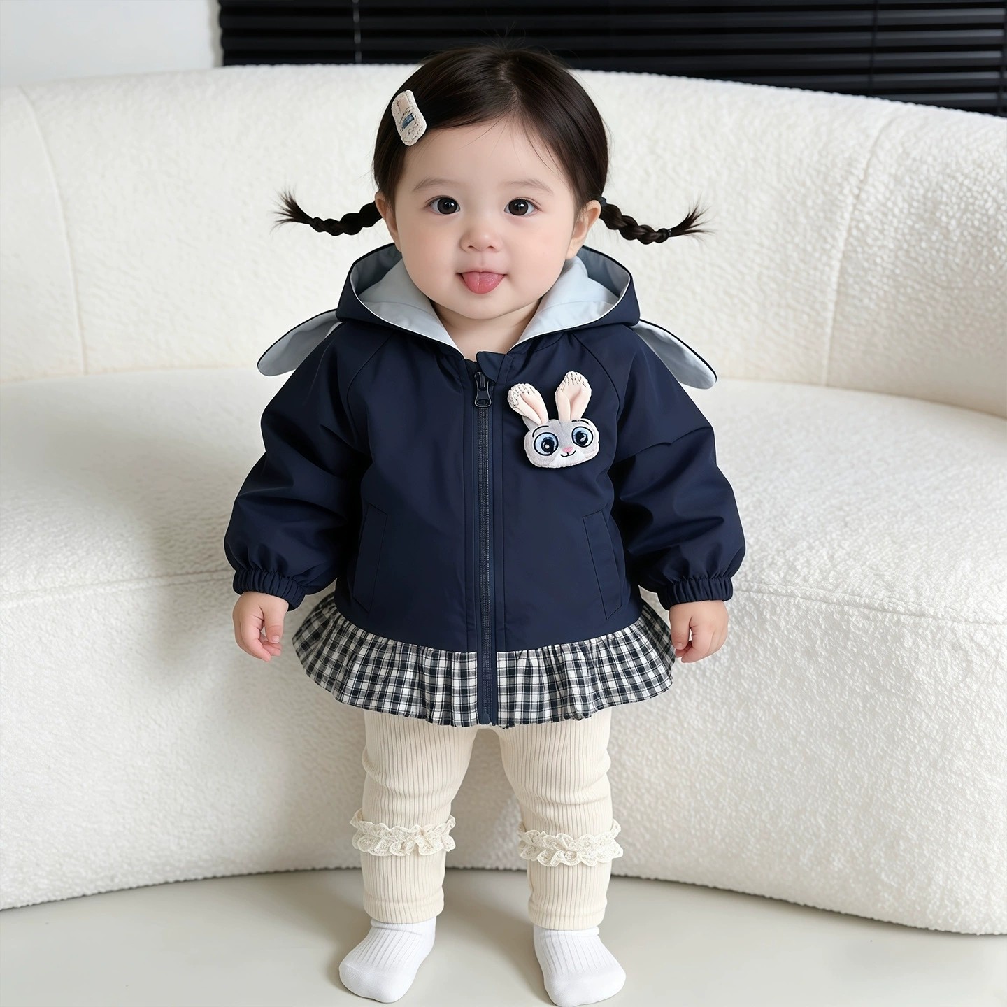 女童套装春秋洋气星黛露连帽外套打底裤宝宝衣服春季韩系上衣裤子,童装/婴儿装/亲子装,普通外套,淘宝优惠券,粉丝福利购,淘宝优惠卷