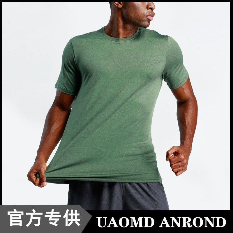 UAOMD ANROND/UA 男士户外跑步运动速干T恤 透气篮球训练健身短袖|ruв категории спортивный костюм/досуг одежды, движение футболку - от Buy2taobao.com для оказания профессиональной услуги покупки агента Taobao