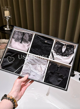 钓系姐姐 轻奢性感蕾丝镂空网纱女内裤