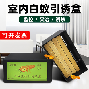 室内白蚁引诱箱诱杀诱捕盒引白蚁药粉传染正品 户外克星防治专用药