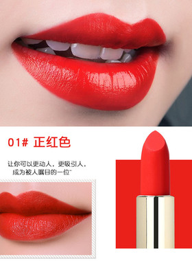 雅邦口红姨妈红复古正红色口红