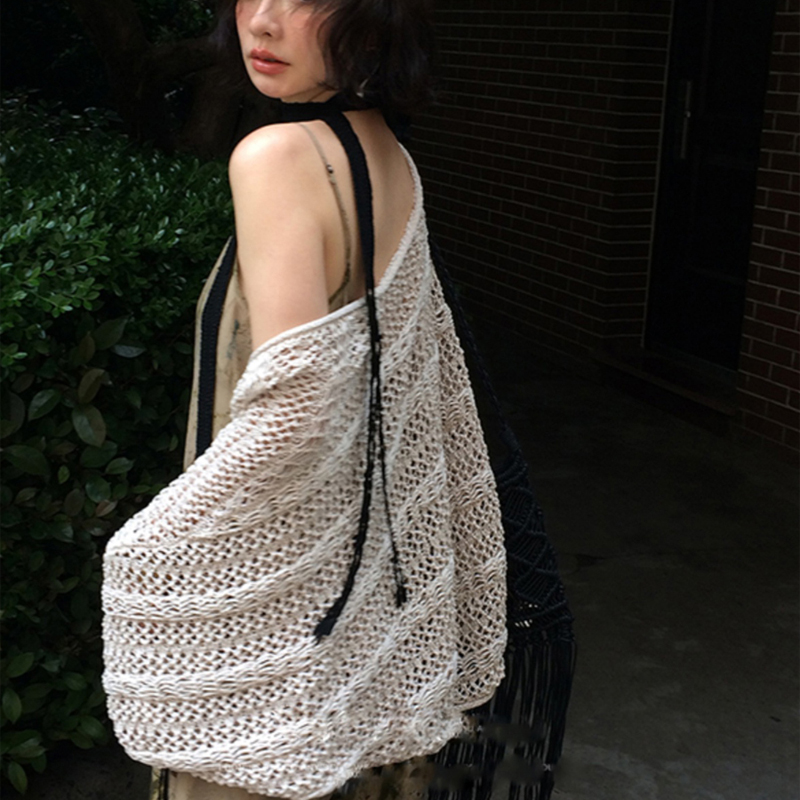 韩版慵懒风蝙蝠袖镂空针织衫外套女温柔风软糯短款设计夏季防晒衫