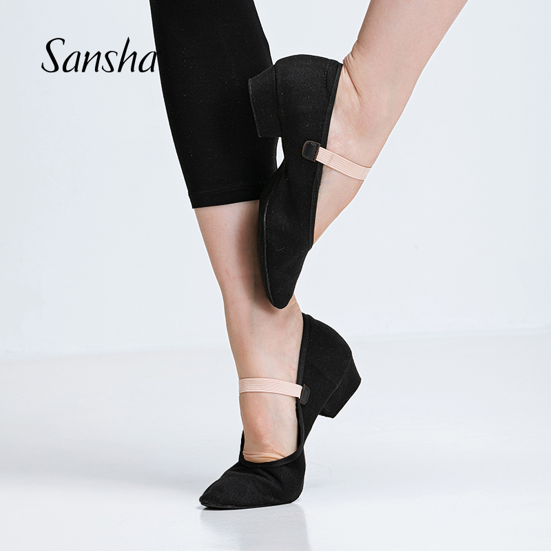 三沙舞蹈Sansha芭蕾舞教师鞋