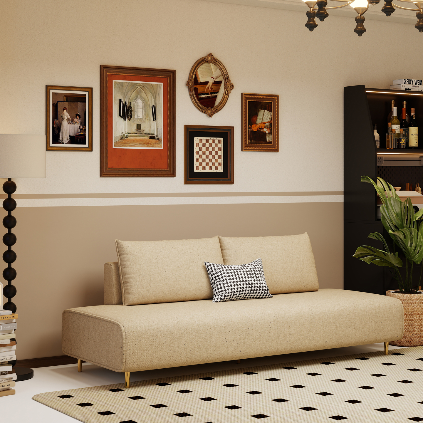 公寓日式双人沙发小户型佛山工厂