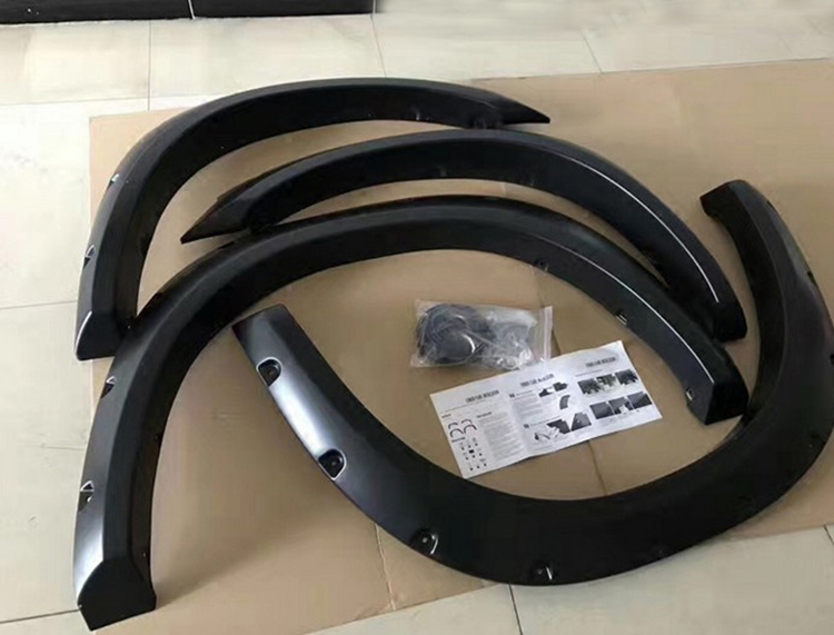 道奇公羊加宽轮眉包围公羊2500带钉轮眉注塑加厚轮眉RAM1500改装