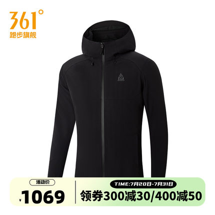 361度男女同款2025春季新款冲锋羽绒服微宽松舒适上衣