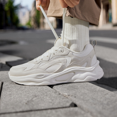 361度男鞋运动鞋秋季新款软底舒适轻便鞋子复古休闲鞋慢跑鞋男款