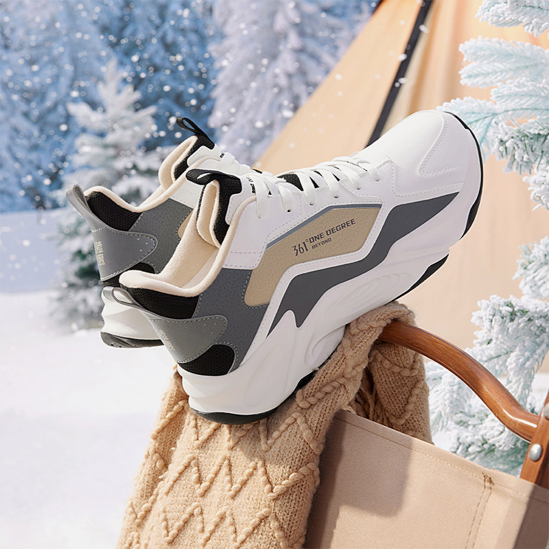 361运动鞋男鞋加绒高帮休闲鞋