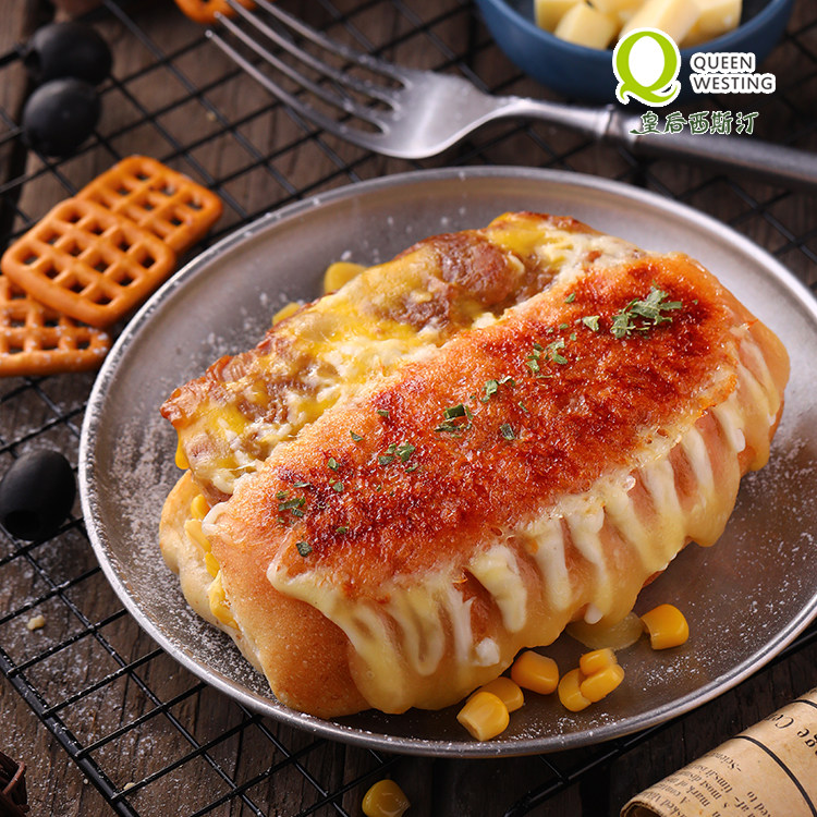 皇后西斯汀瀑布鸡扒包马苏里拉芝士鸡扒肉玉米粒夹心热烤早餐面包,零食/坚果/特产,夹心面包,淘宝优惠券,粉丝福利购,淘宝优惠卷