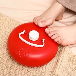 冬天汤婆子老式 暖脚壶热水袋注水床上被窝专用神器塑料暖手炉烫壶