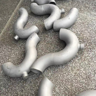 304不锈钢存水弯P型弯带检查口表面喷砂处理工业级大弯加工厂直销