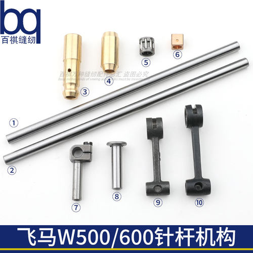 百祺针杆飞马W500针杆机构