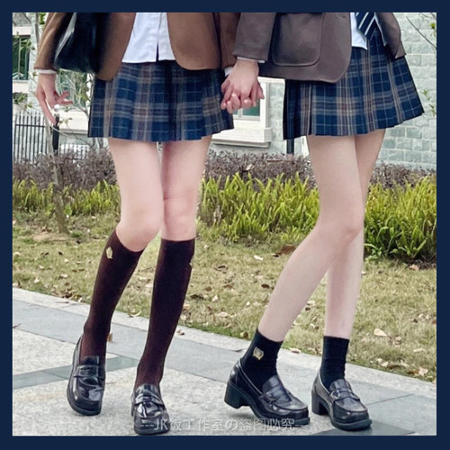 原创学生jk鞋子女复古英伦风