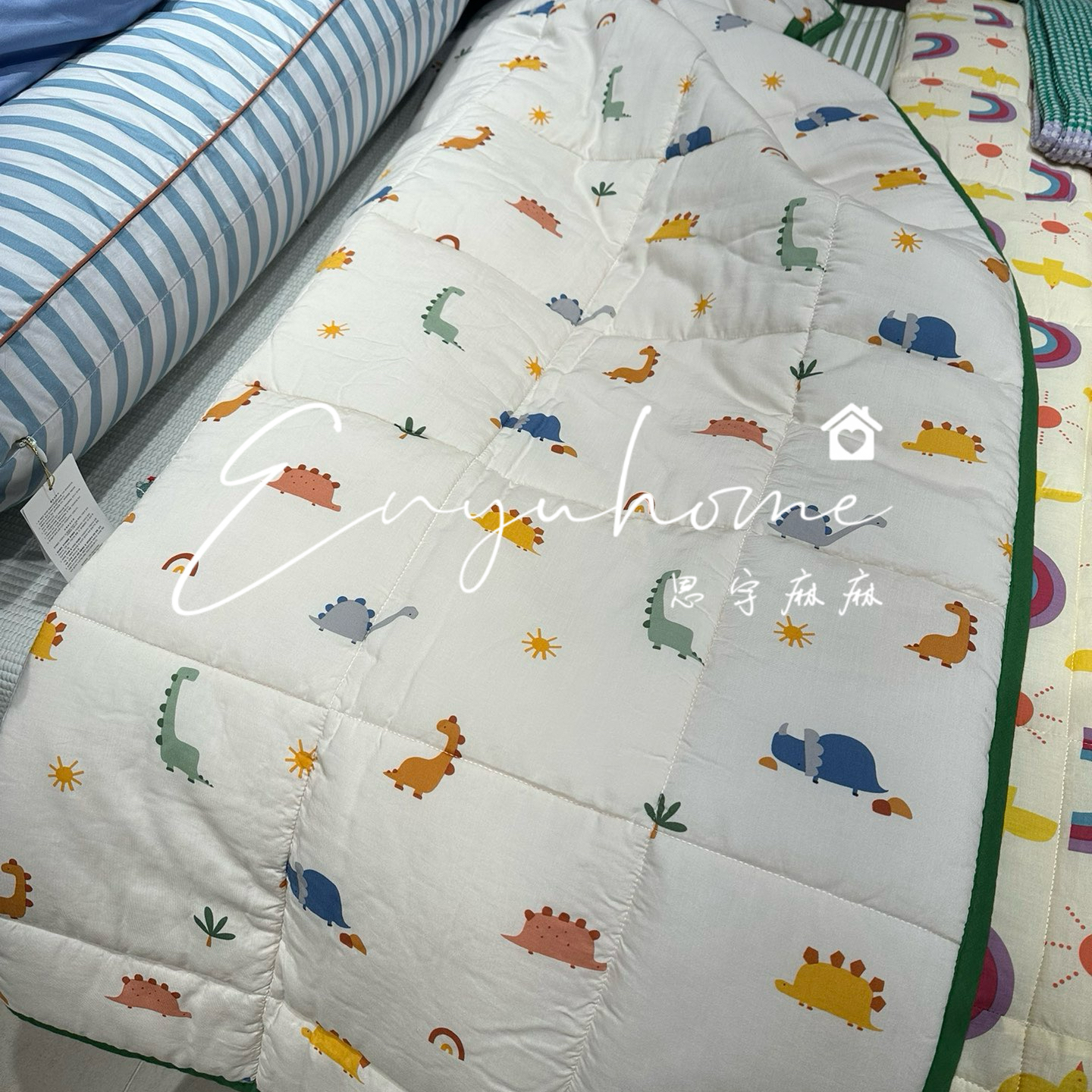 江南儿童一体被三件套秋冬