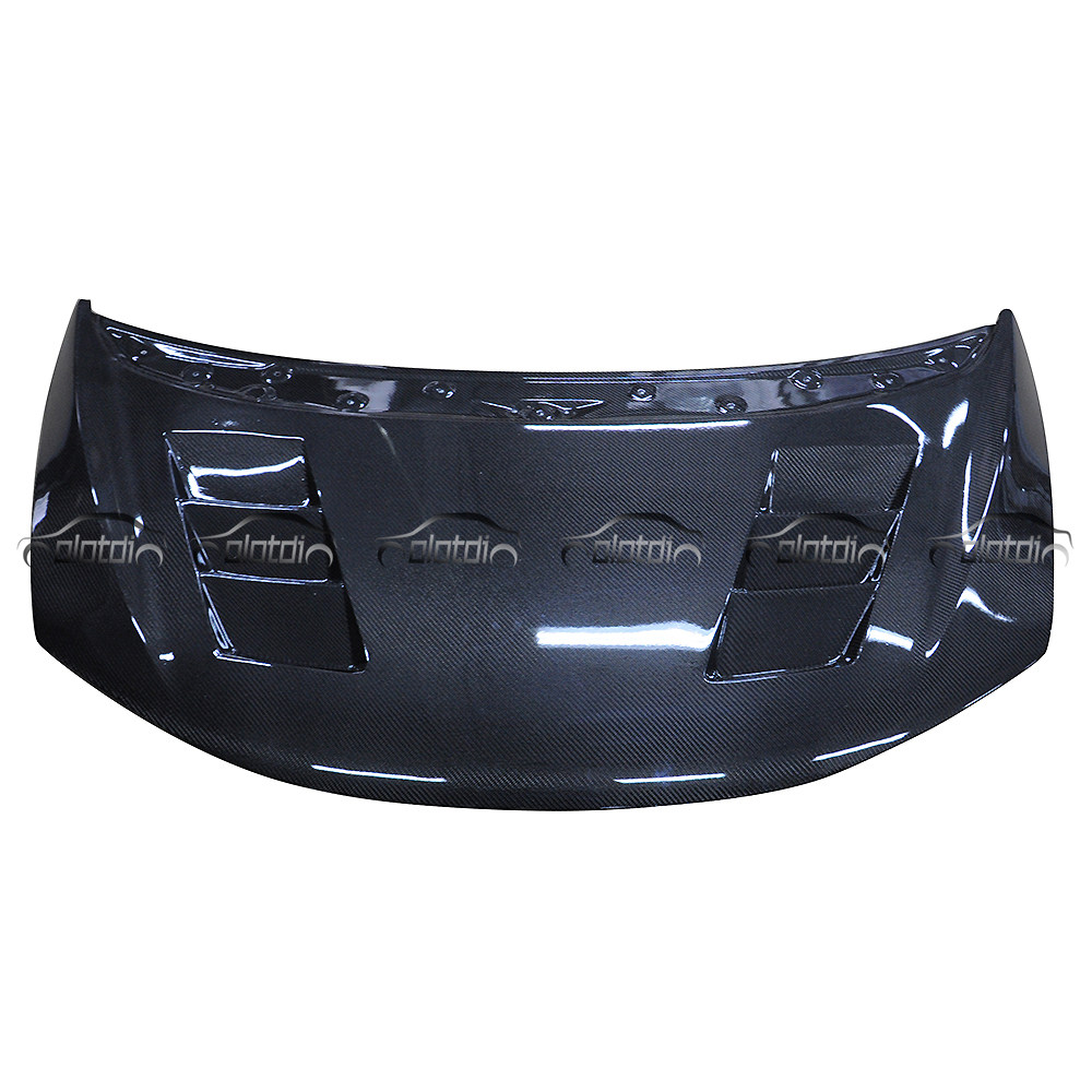 适用本田FIT(JAZZ)新飞度14-20GK5改装HC款碳纤维开孔机盖 引擎盖
