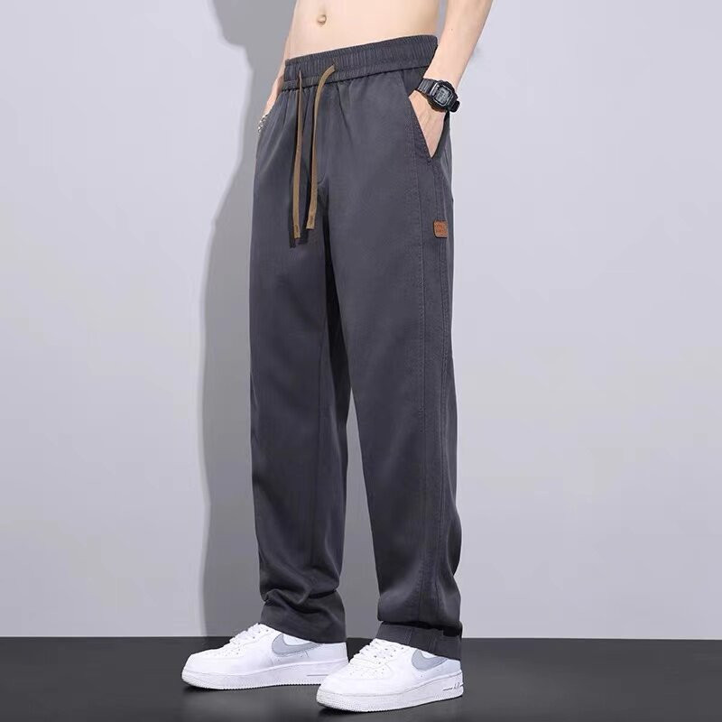 男裤直筒美式休闲宽松裤春秋新款工装裤男干活穿工作裤耐磨劳保裤