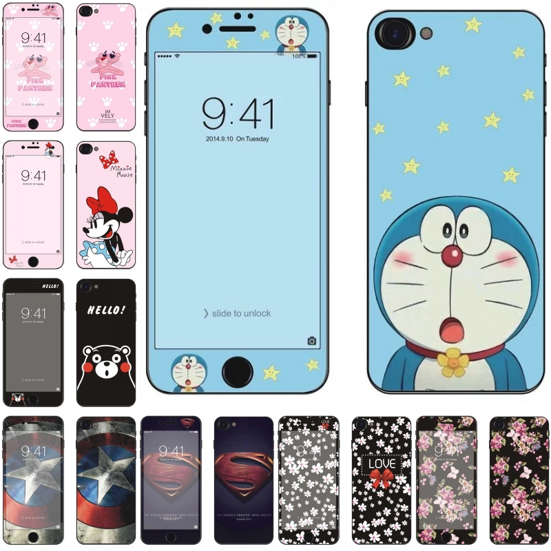 苹果iphone7卡通玻璃全屏钢化膜