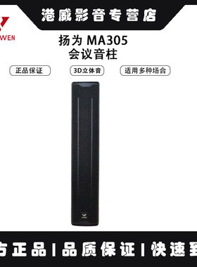 扬为 MA305 会议音柱 挂壁音箱 清晰人声小口径喇叭 讲话音响