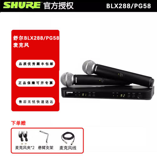 一拖二无线麦克风会议话筒