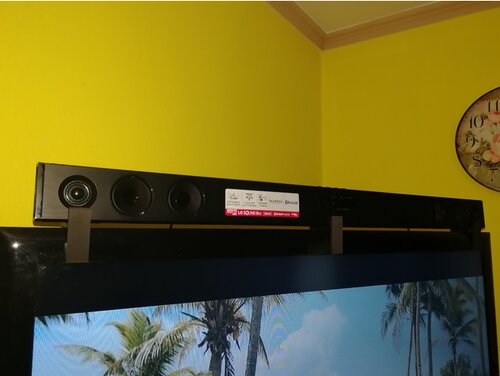 适用家庭影院soundbar回音壁通用支架脚架音箱音响电视顶部支撑架