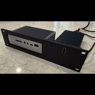 适用CalDigit TS3 TS4 TS5 10英寸机架安装支架10 inch rack定制