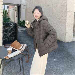 【现货】龟背连帽排骨90绒羽绒服B001-M215-P305控438图片