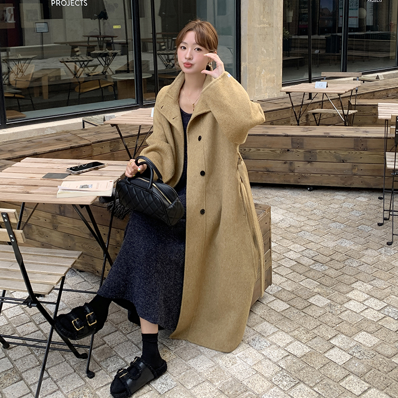 【新品现货】高端立领双面羊绒大衣6200短P255控378长P275控398，女装毛呢外套，依依服饰