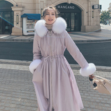 大货现货！2022冬季新款收腰长款服M30-P180控268，女装棉衣/棉服，依依服饰