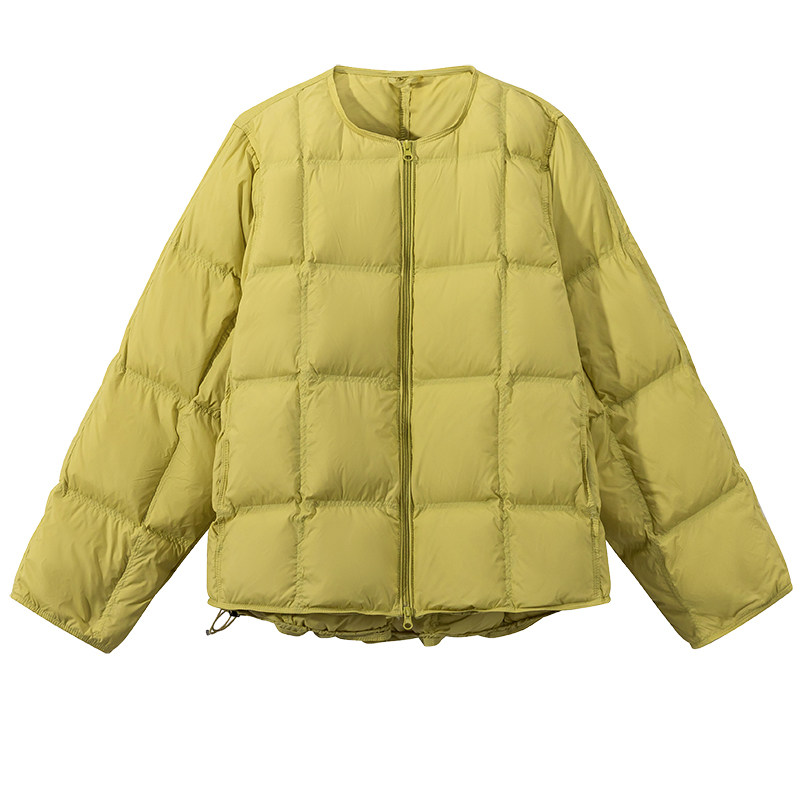 新品现货！新加色泡芙糖果色90白鸭绒羽绒服M163-P295控438,女装羽绒服,依依服饰