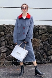 大货！新毛绒加棉两件套装1636-P180控268，女装毛呢外套，依依服饰