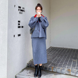 大货！新毛绒加棉两件套装1636-P180控268，女装毛呢外套，依依服饰