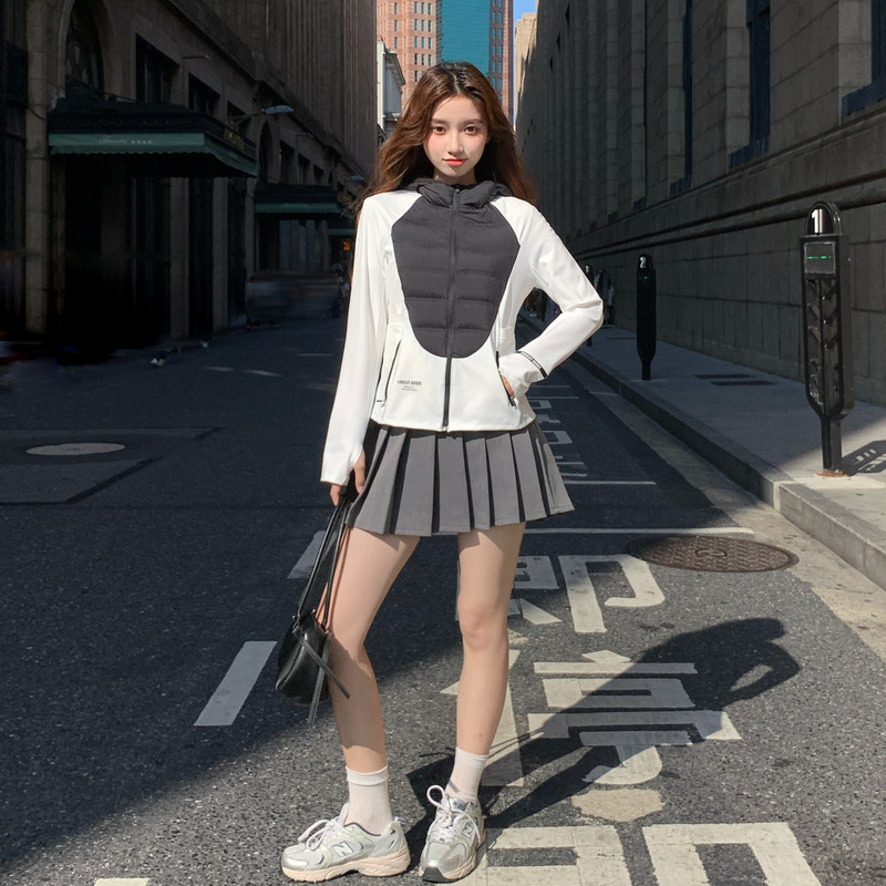 新品现货！排骨轻薄显瘦（95鹅绒）瑜珈服B001-8507-P255控378,女装羽绒服,依依服饰