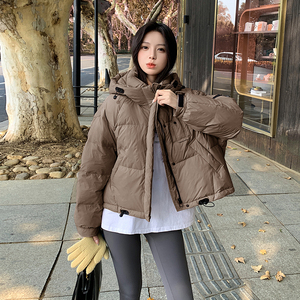 【大货】冬季百搭时尚连帽加厚羽绒服 M131-P215控328图片
