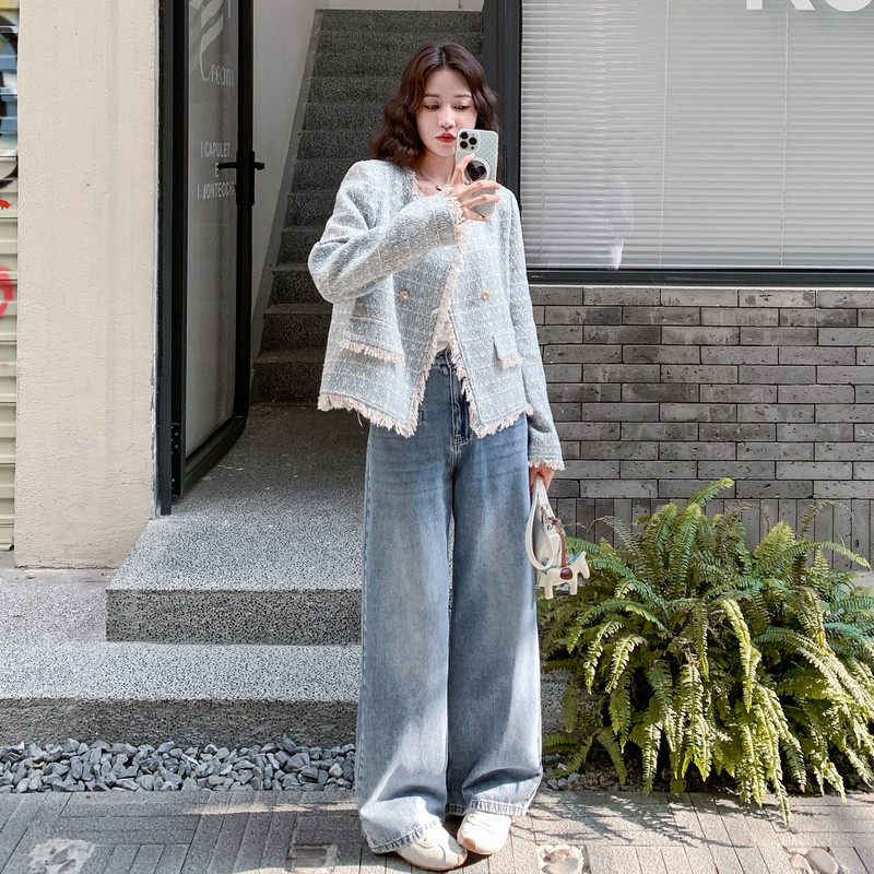 【现货】轻奢流苏小香风外套B001-8323-P145-控218，女装毛呢外套，依依服饰