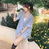 大货已出！学院风海军领西装休闲套装2231P115控168有，女装套装/套裙，依依服饰