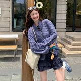 【现货】韩系百搭格子外套+半身裙两件套B001-8302-P175控258，女装套装/套裙，依依服饰