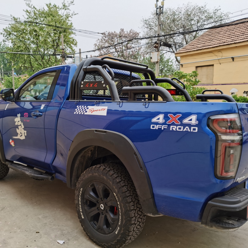 长城炮皮卡后备箱改装龙门架金刚炮风骏5江铃大道域虎7宝典防滚架