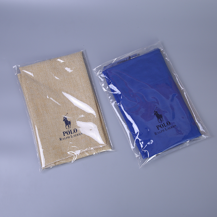 厂家定制透明拉链袋 服饰自封包装袋 T恤塑料内衣袋定做可印logo