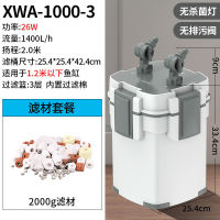 Sensen fish tank filter, water purification and circulation three-in-one, grass tank filter bucket, fish tank filtration system, external, ultra-quiet thumbnail 6