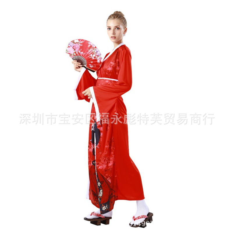 万圣节成人日本和服化妆舞会演出服角色扮演活动舞台表演