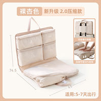 Travel storage bags, luggage bags, clothes sorting bags, business trip and travel 7-in-one clothing, underwear and underpants sorting bags thumbnail 7