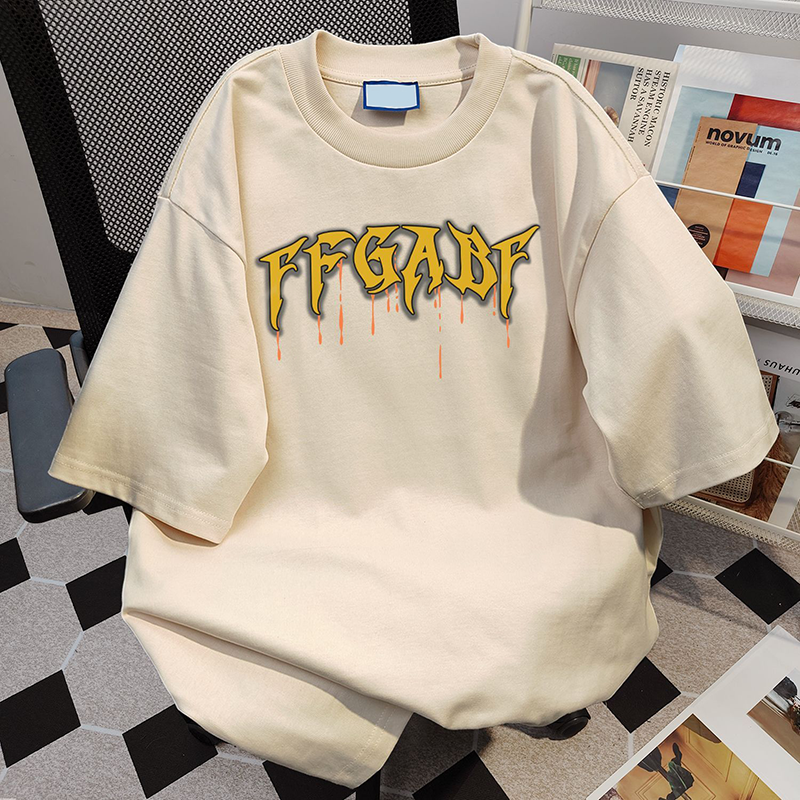 聚群五分袖韩版青少年纯棉上衣