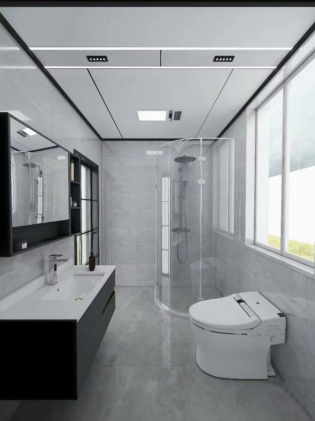 吊顶集成吊顶铝扣板自材料铝蜂天花板大板卫生间装窝吕大板厨房