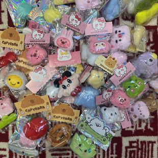 结婚抛洒娃娃婚礼退场小礼物现场互动玩偶毛绒小挂件批发独立包装