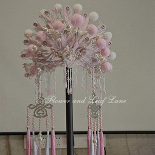 国风扭扭棒凤冠diy材料包手工发饰古风头饰汉服拍照朋友闺蜜孩子